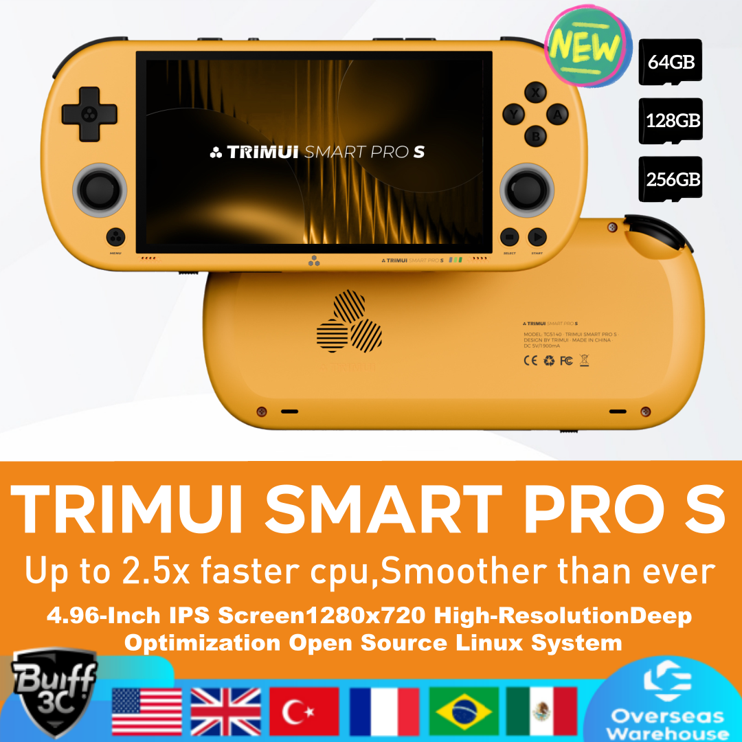 Gaming Console Linux - Trimui Smart Pro S Handheld Game