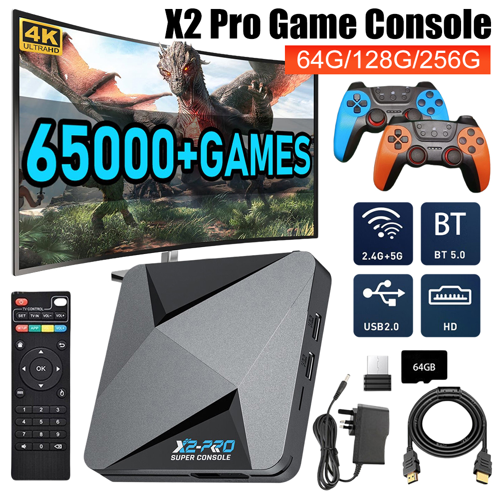 Gaming Console X2 - New Upgrade X2 Pro Video Game