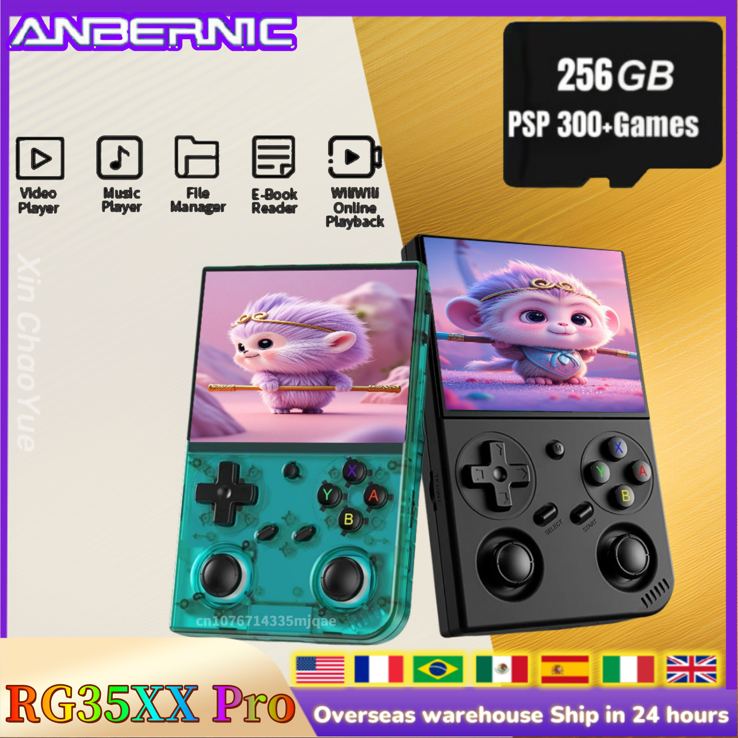 Gaming Console All In One - Anbernic RG35XX PRO RG 35XXPRO Retro