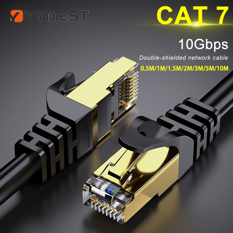 Lan Cable Gaming - CAT7 Ethernet Cable 10Gb RJ45 Lan