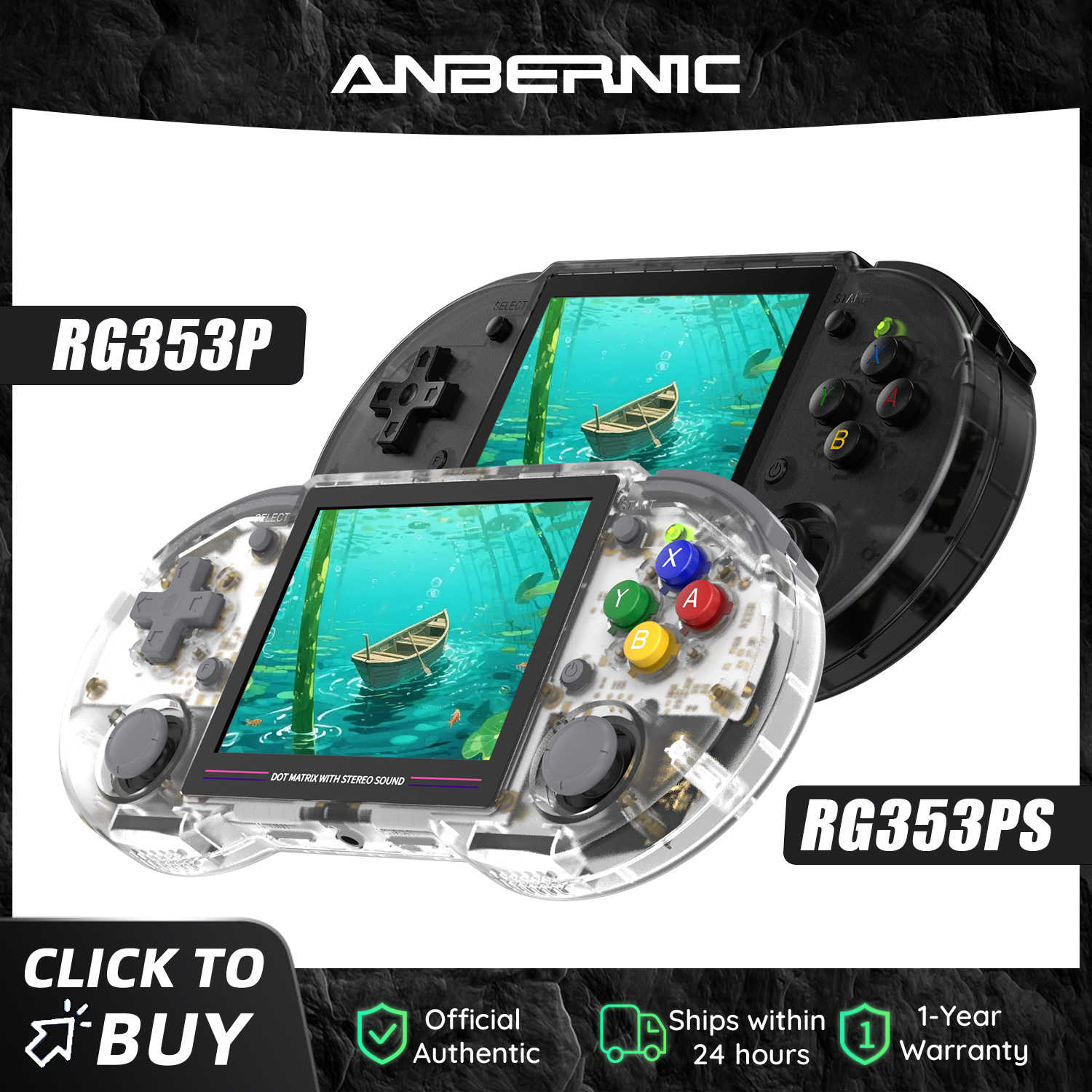 Gaming Console Emulator - Anbernic RG353P RG353PS 64 Bit Retro