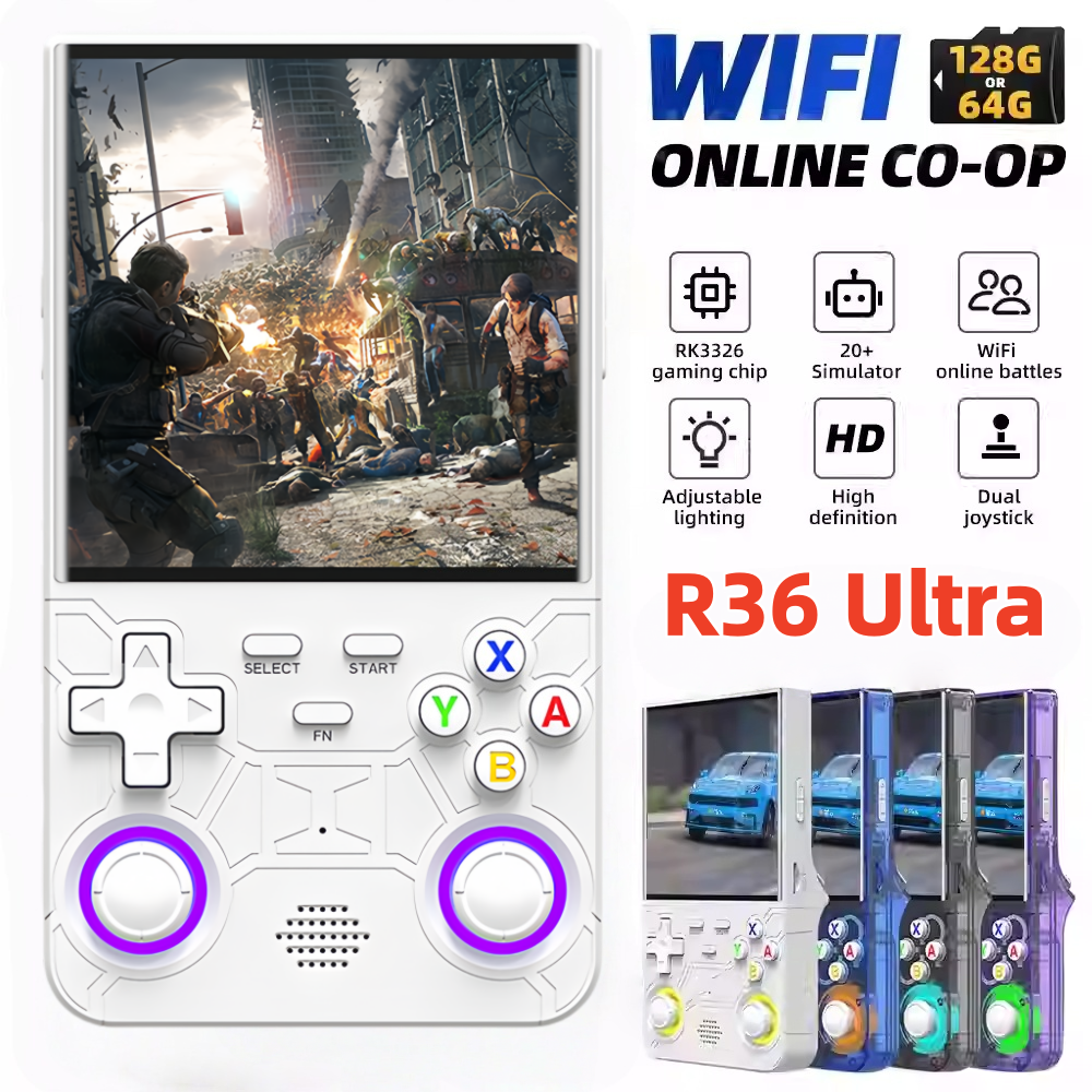 Gaming Console Linux - Retro R36 Ultra Handheld Video Game