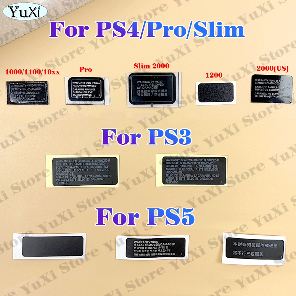 Gaming Console With Phone - Host Warranty Sticker For PS4 Pro