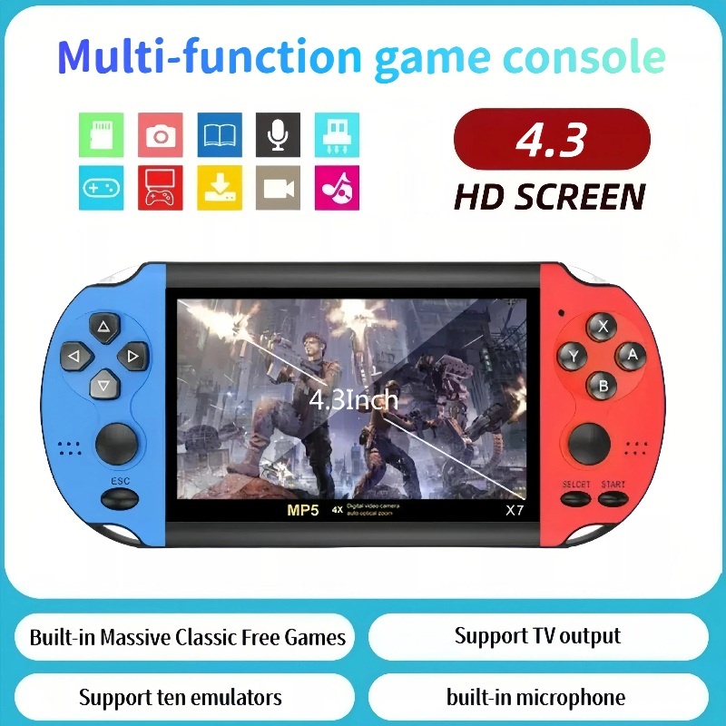 X7 Retro Handheld Game Console - Gaming Console X7 recensie en prijs
