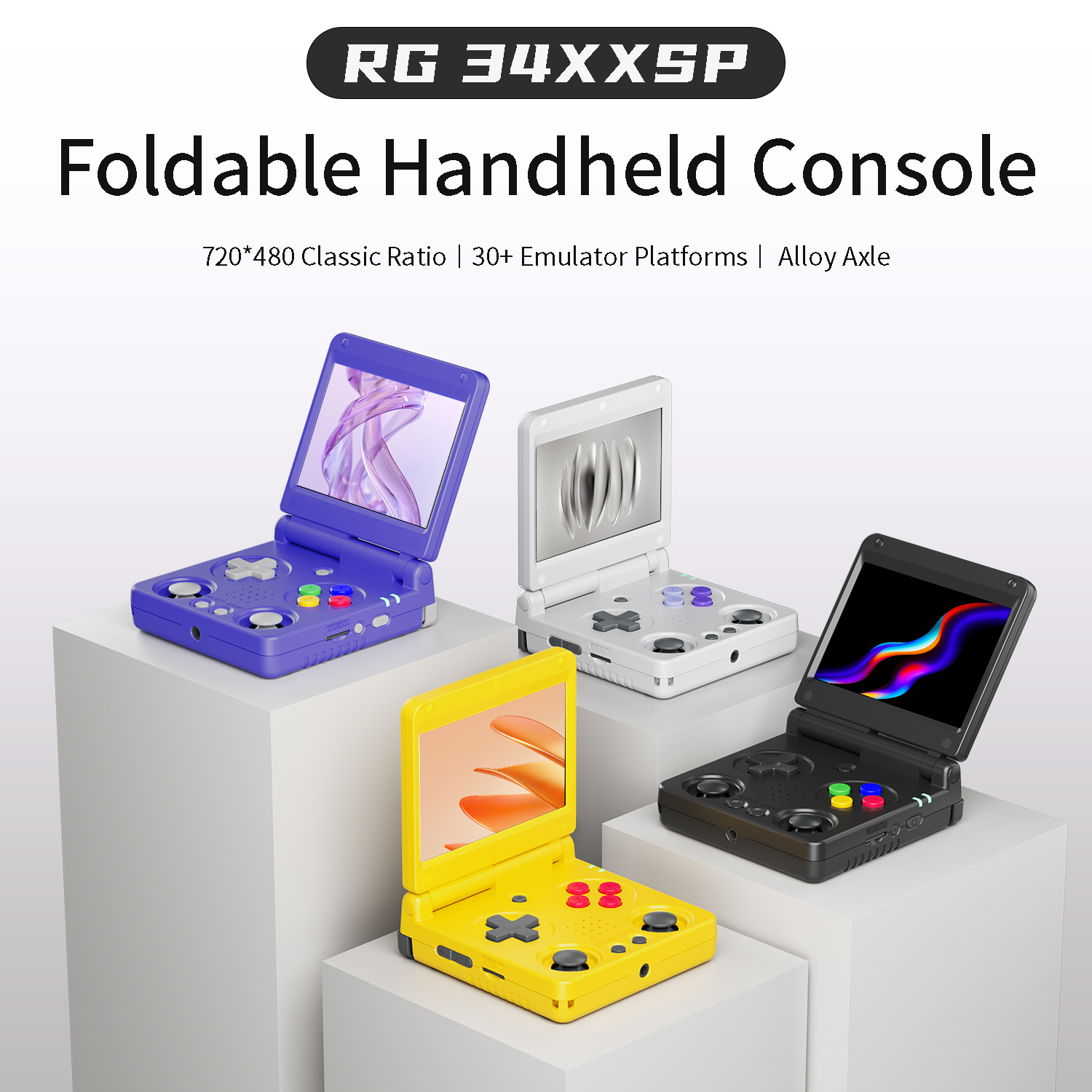 Anbernic RG34XXSP RG35XXSP Fli - Gaming Console All In One recensie en prijs