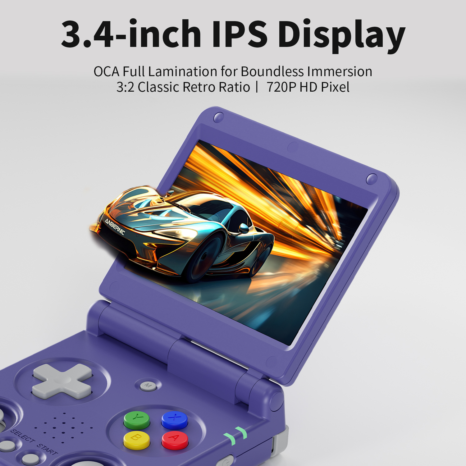 Anbernic RG34XXSP RG35XXSP Fli - Gaming Console All In One recensie en prijs