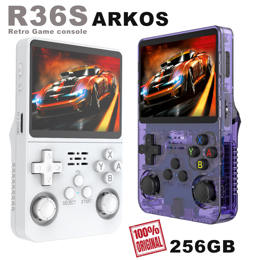 BOYHOM 256G Open Source R36S R - Gaming Console Linux recensie en prijs