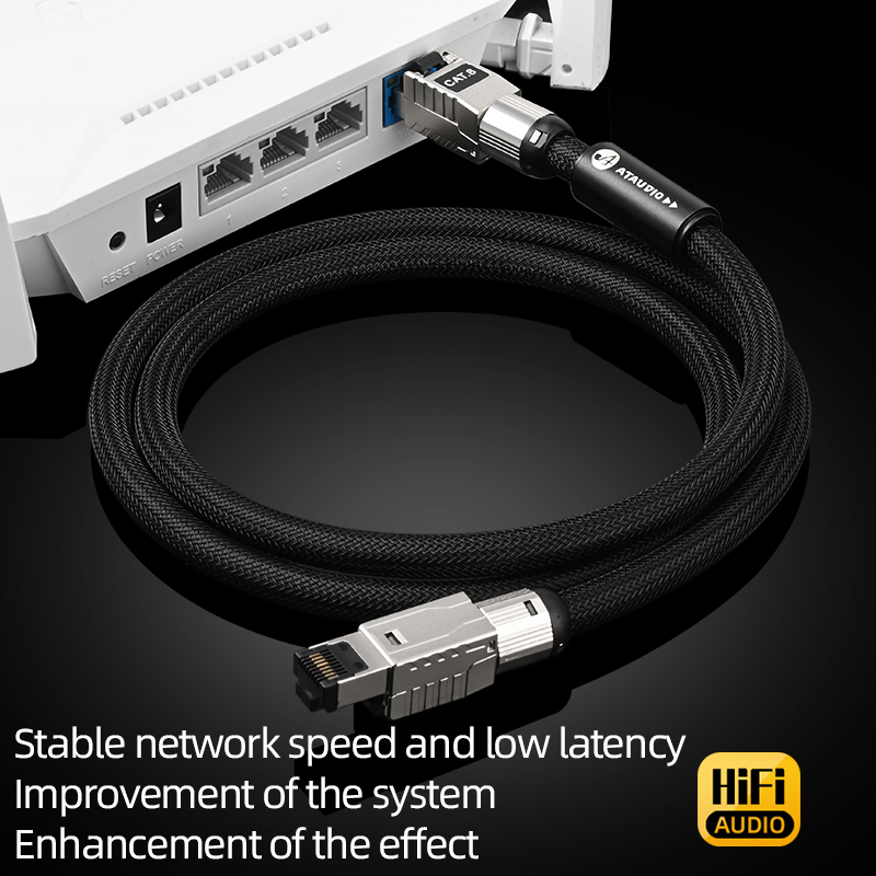 Hi-end HiFi Ethernet Cable for - Lan Cable Gaming recensie en prijs