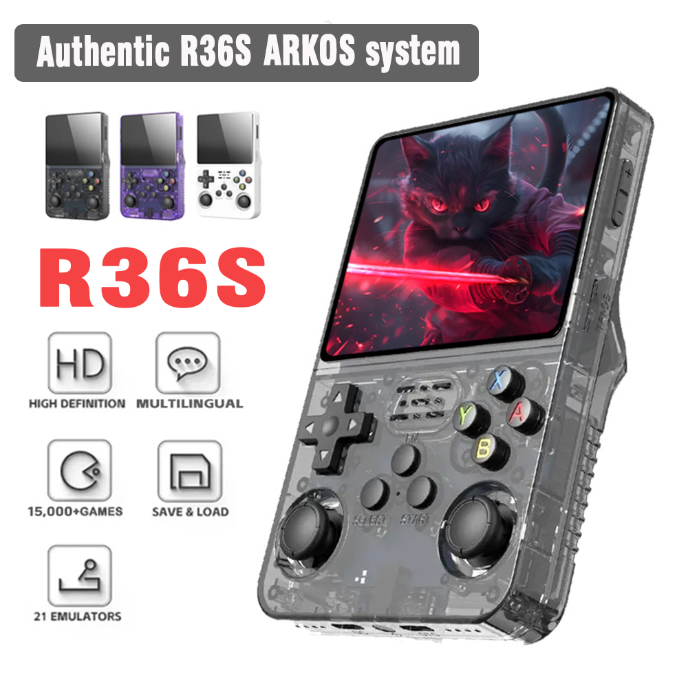ARKOS R36S Retro Handheld Game - Gaming Console Linux recensie en prijs