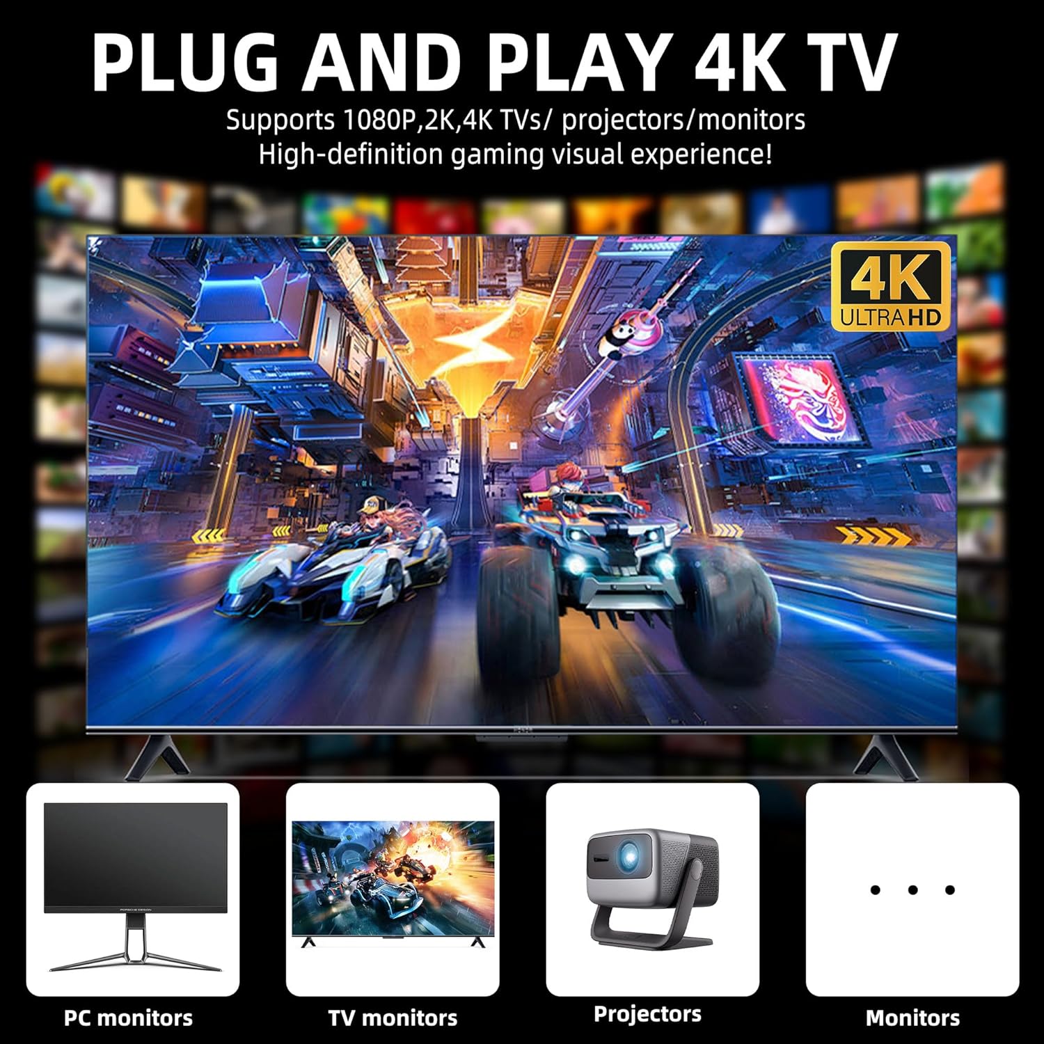 2026 Retro Gaming Console, 4K  - Gaming Console Emulator recensie en prijs