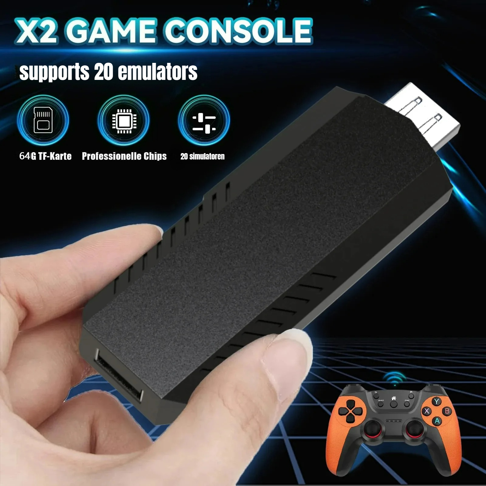 X2 Ultra Pro  Game Stick 4K HD - Gaming Console X2 recensie en prijs