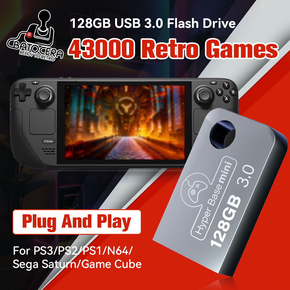 Batocera 128G Gaming Stick Wit - Gaming Console Emulator recensie en prijs