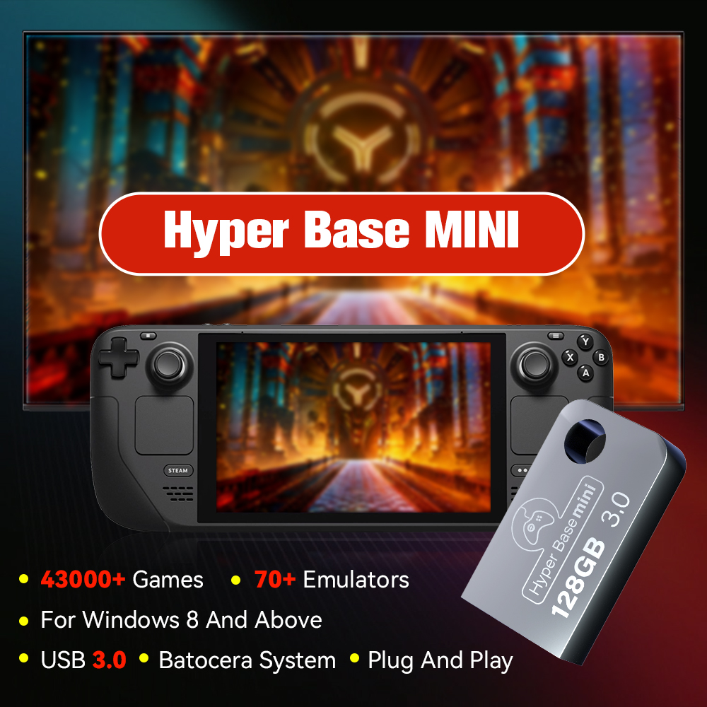 Batocera 128G Gaming Stick Wit - Gaming Console Emulator recensie en prijs