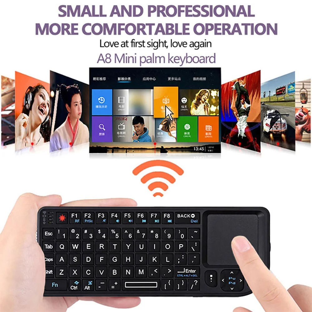 A8 Mini Wireless Keyboard 2.4G - Gaming Console For Smart Tv recensie en prijs