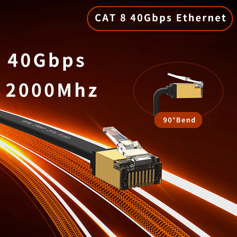 CYANMI Ethernet Cable CAT8 40G - Lan Cable Gaming recensie en prijs