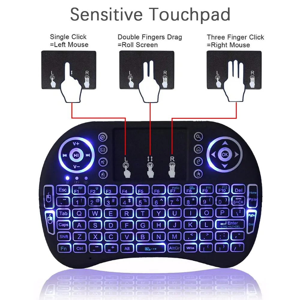 I8 Mini Wireless Keyboard 2.4G - Gaming Console For Smart Tv recensie en prijs
