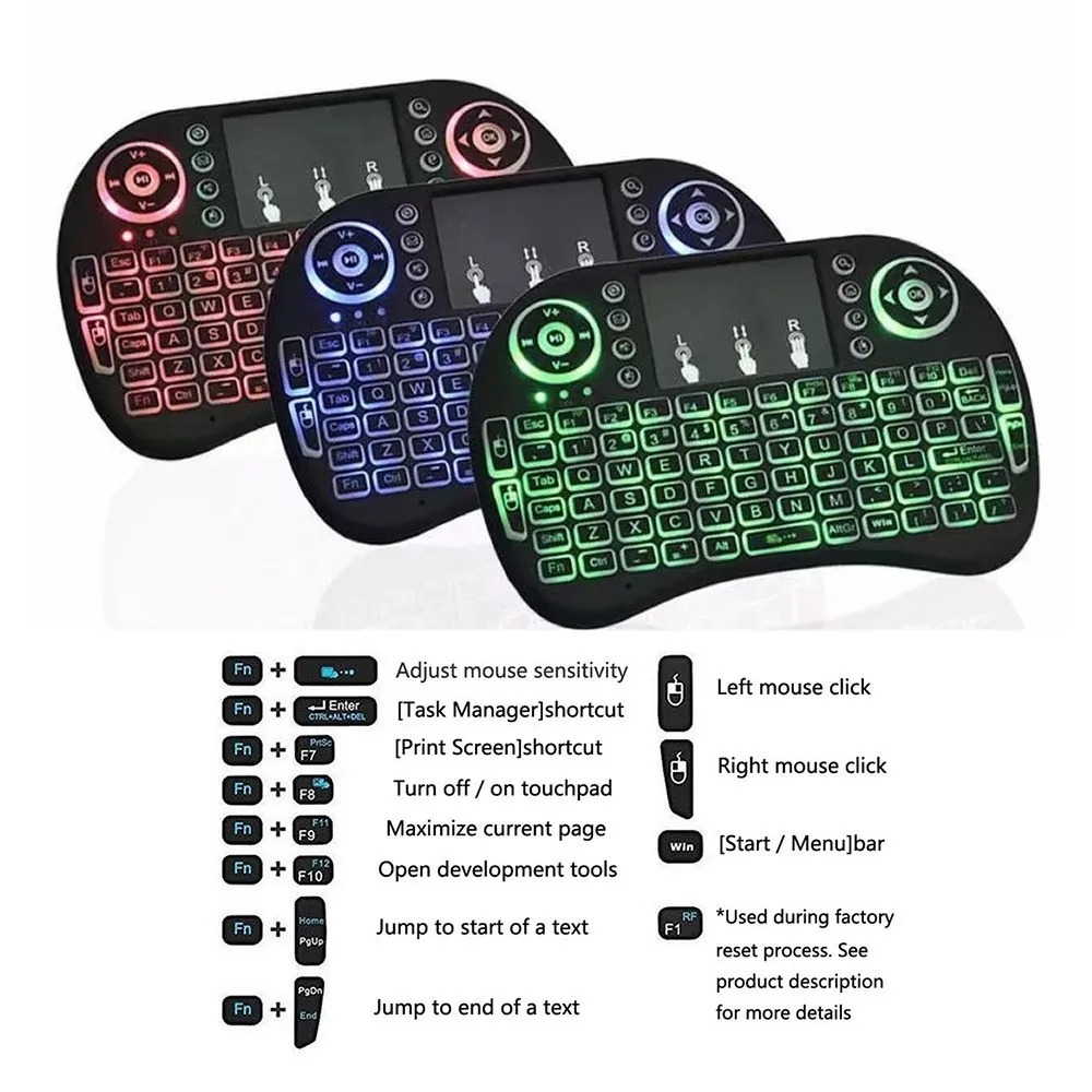 I8 Mini Wireless Keyboard 2.4G - Gaming Console For Smart Tv recensie en prijs