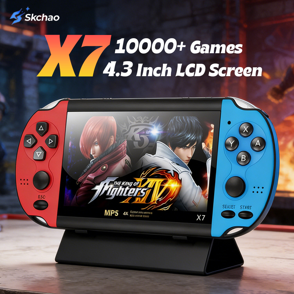 10000 Games X7 Retro Handheld  - Gaming Console X7 recensie en prijs