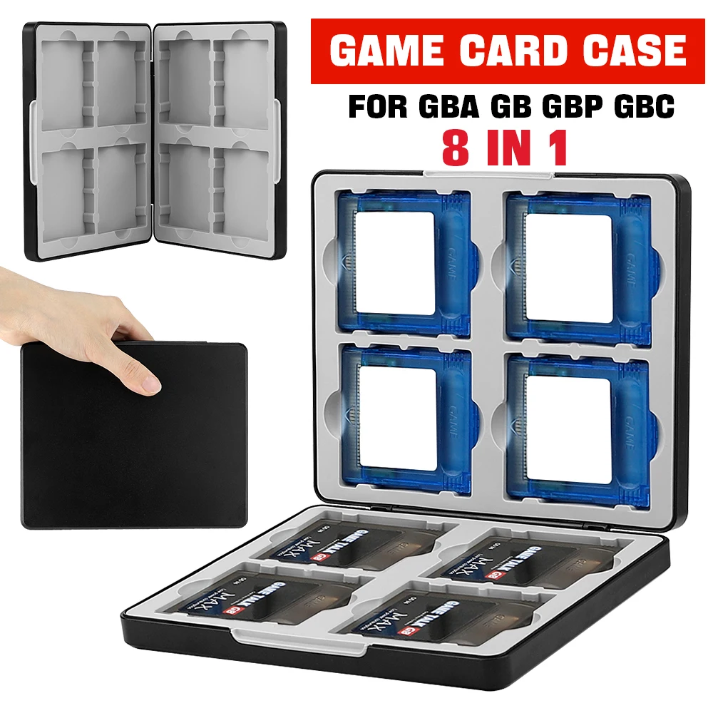 Portable 8 in 1 Game Card Stor - Gaming Console Box recensie en prijs