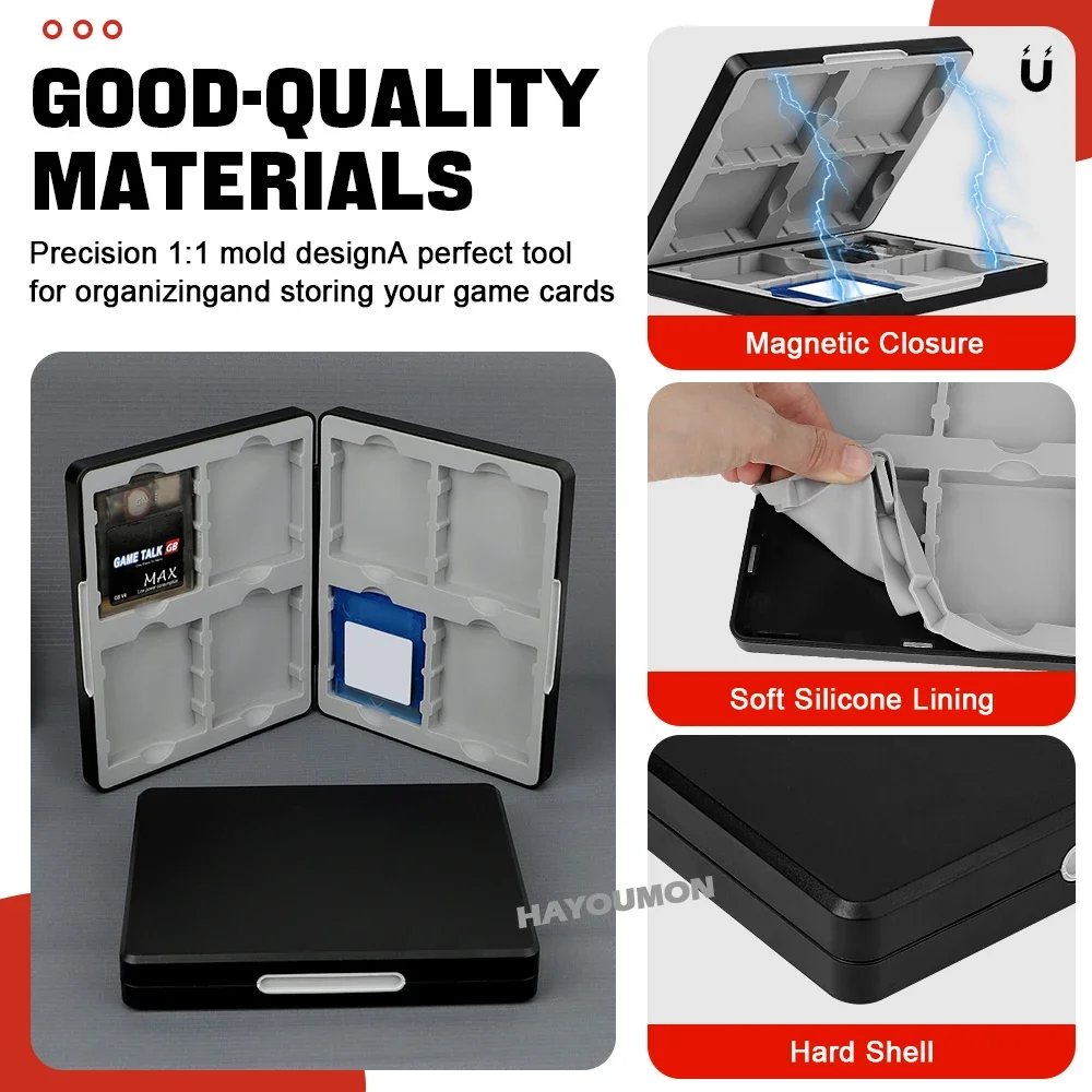 Portable 8 in 1 Game Card Stor - Gaming Console Box recensie en prijs