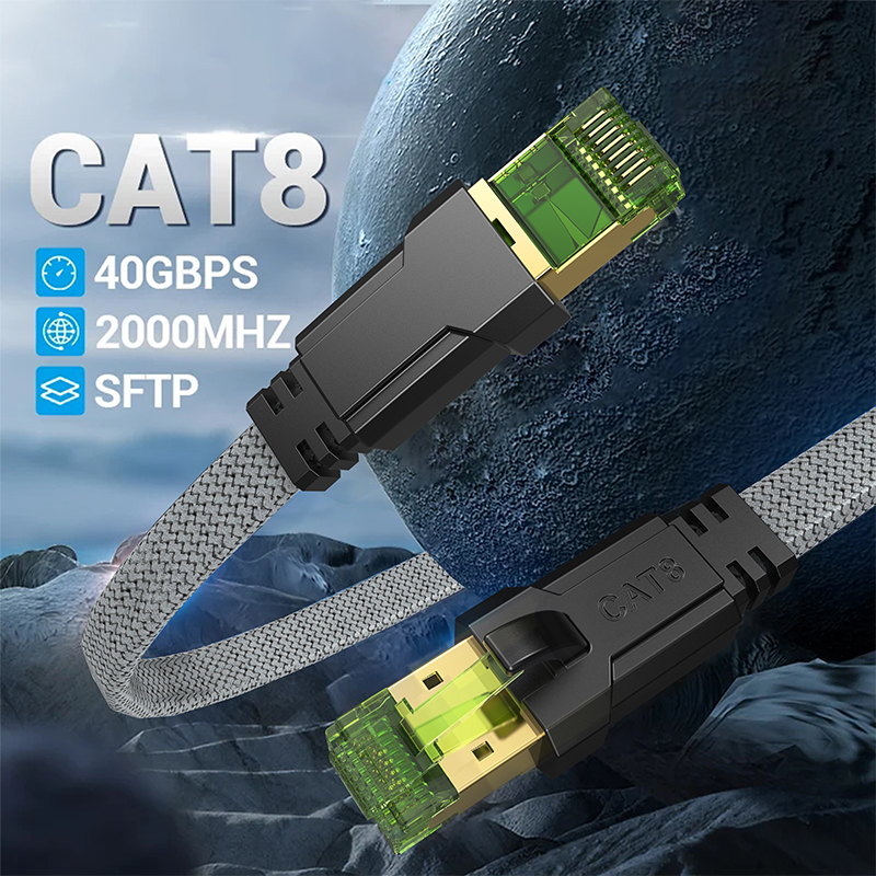 CYANMI Cat8 Ethernet Cable STT - Lan Cable Gaming recensie en prijs