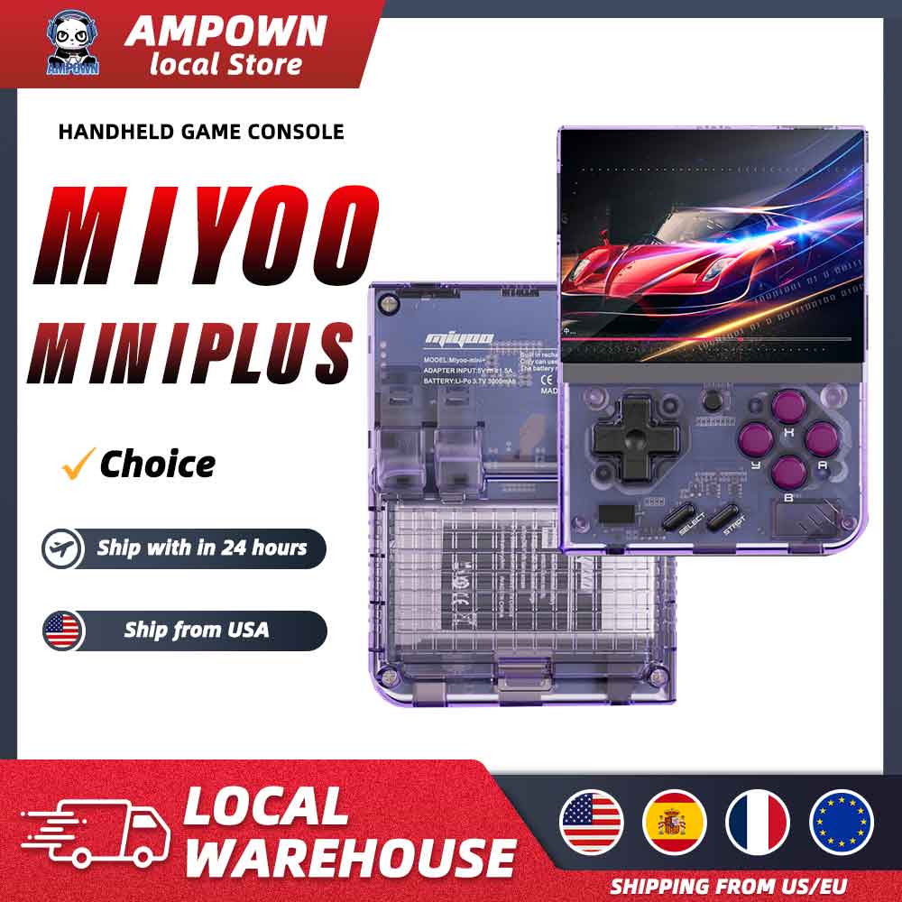 MIYOO Mini Plus Mini+ Portable - Gaming Console Emulator recensie en prijs