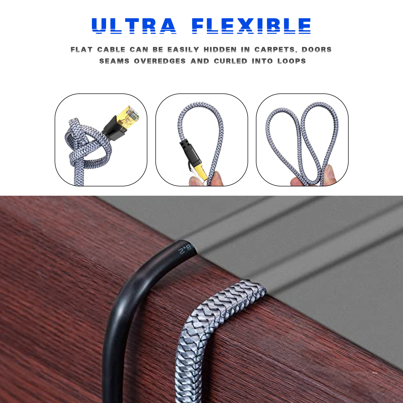 D-Sunty Ethernet Cable CAT8 40 - Lan Cable Gaming recensie en prijs