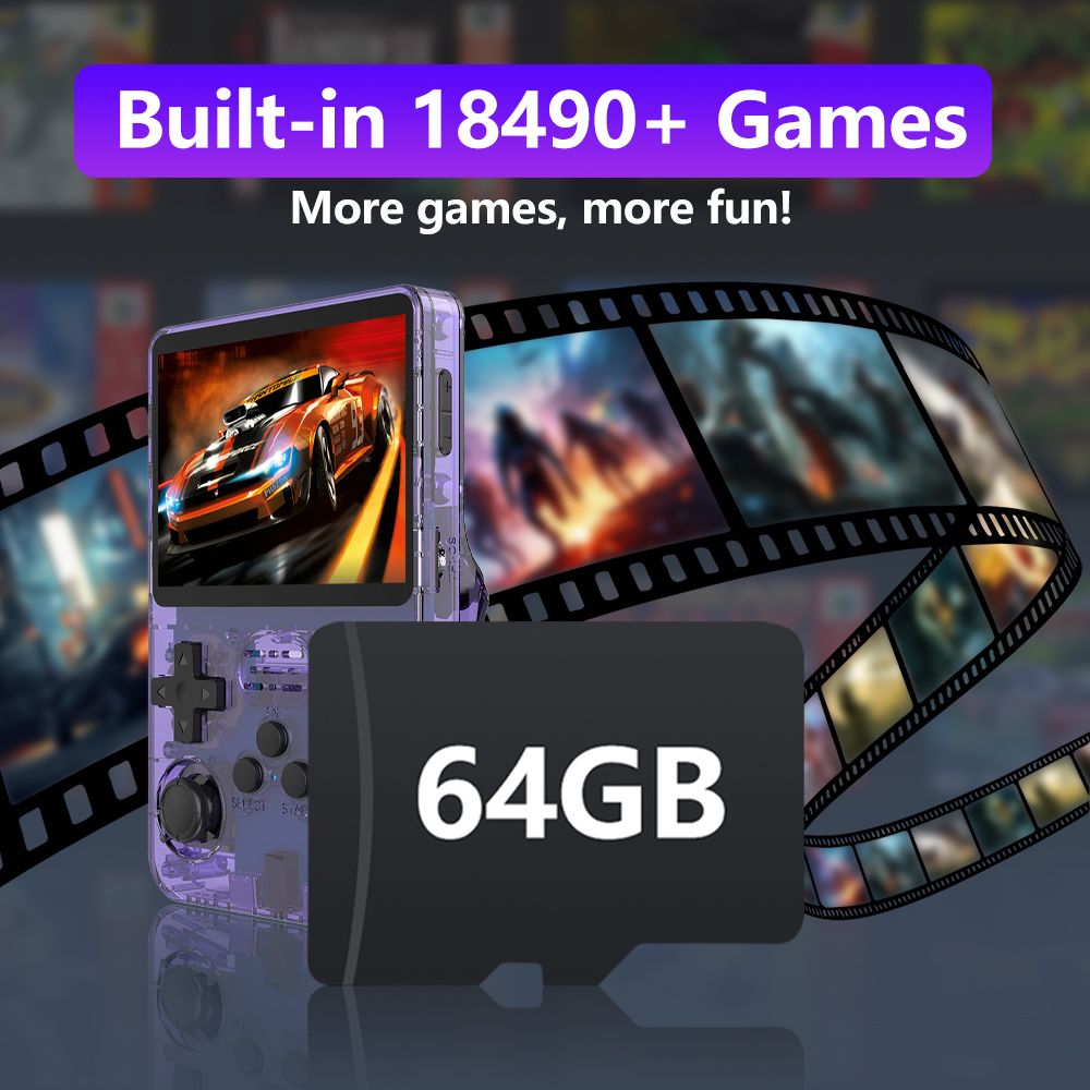 64GB Game Card for R36S Game C - Gaming Console Emulator recensie en prijs