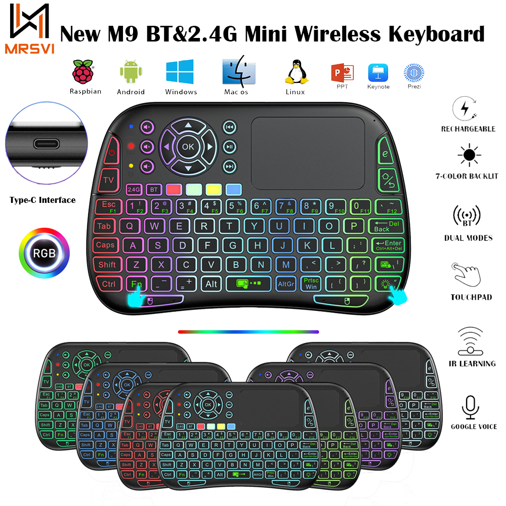 New M9 BT&2.4G Mini Wireless K - Gaming Console For Smart Tv recensie en prijs