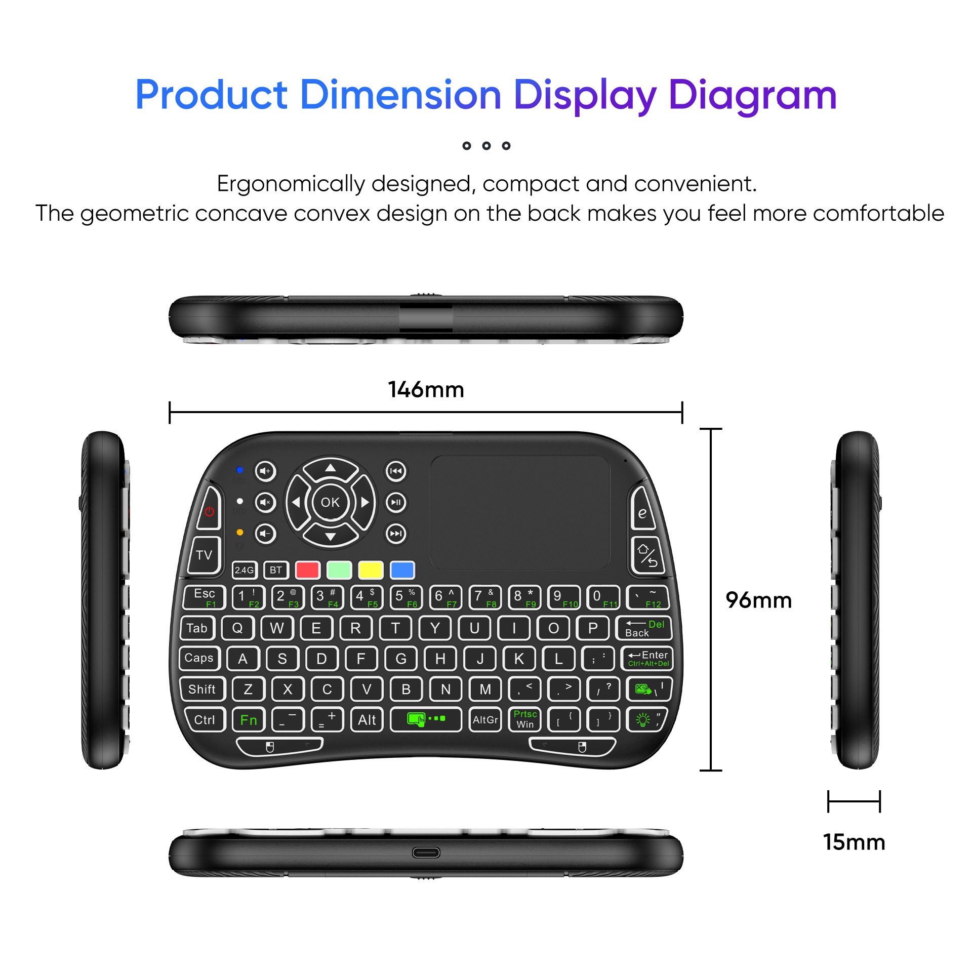 New M9 BT&2.4G Mini Wireless K - Gaming Console For Smart Tv recensie en prijs