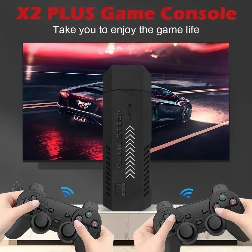 X2 Plus Game Stick 4K HD 2.4G  - Gaming Console Emulator recensie en prijs