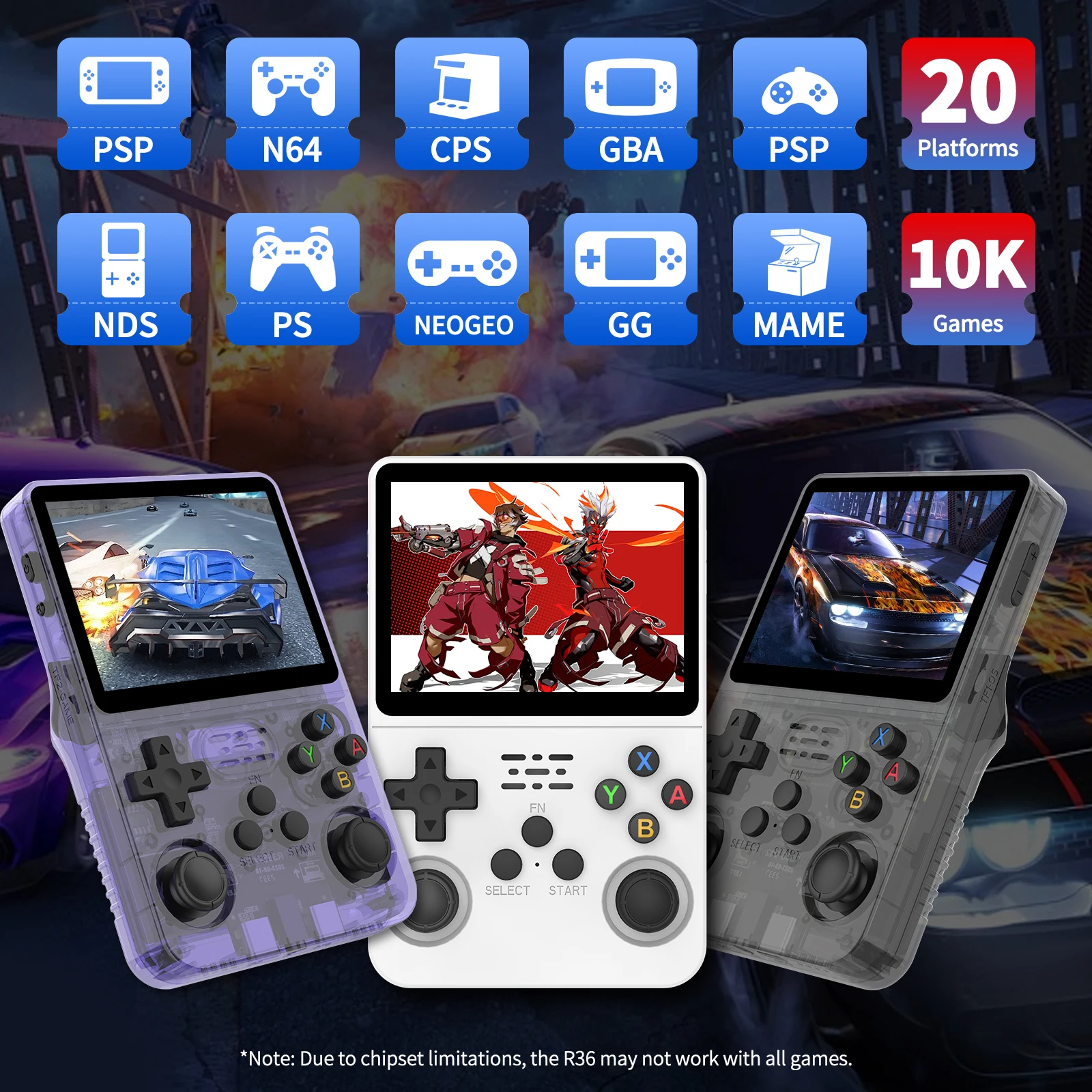 R36S Retro Handheld Video Game - Gaming Console Linux recensie en prijs