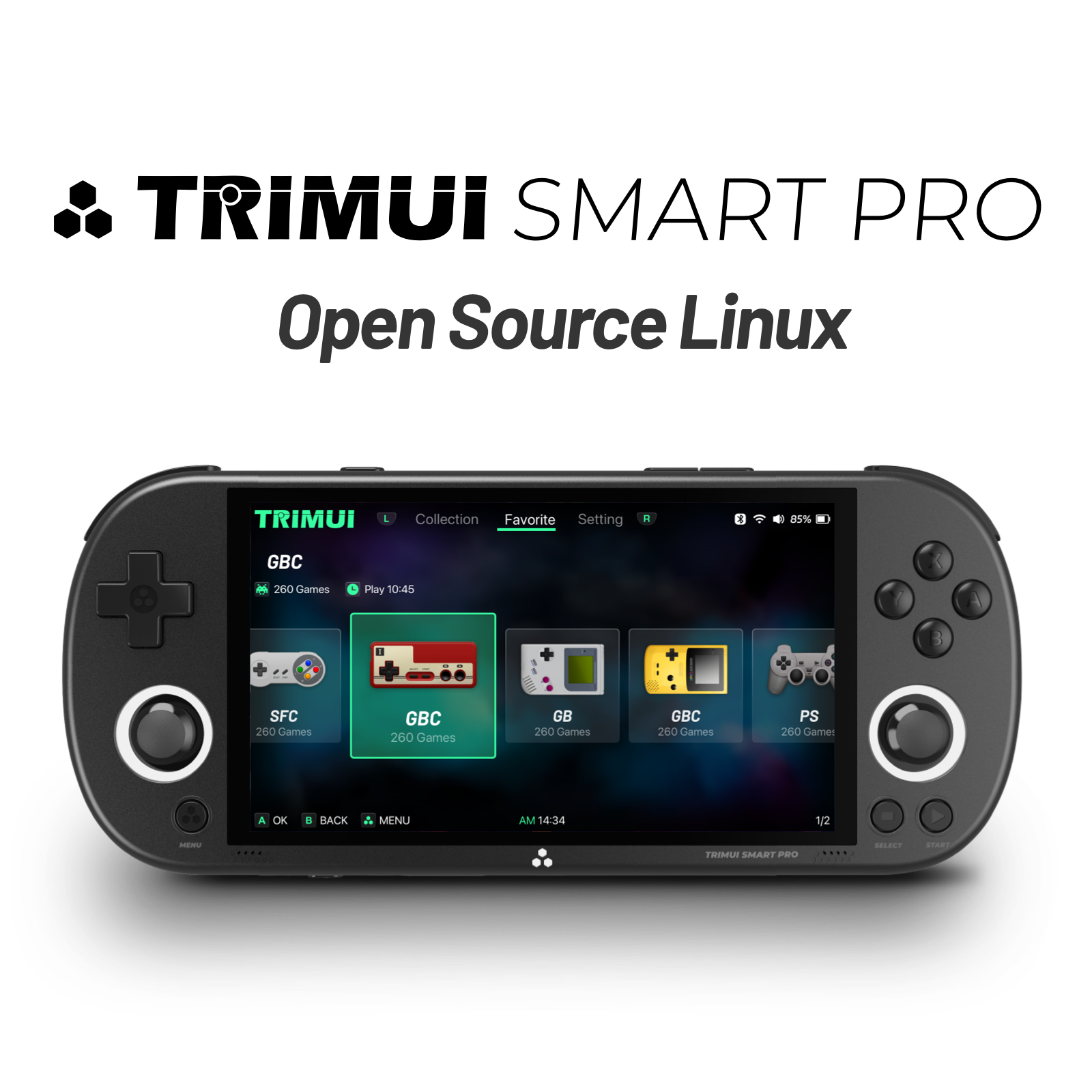 TRIMUI SMART PRO Open Source L - Gaming Console All In One recensie en prijs
