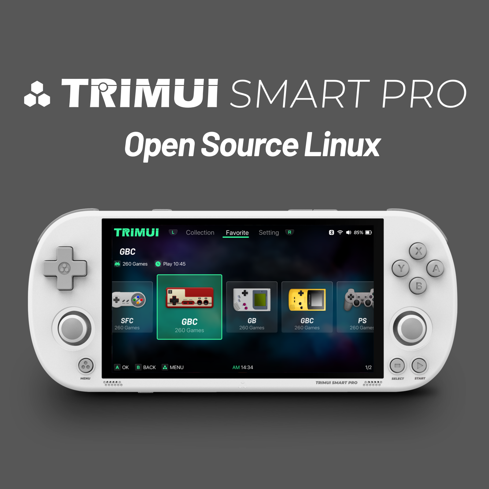 TRIMUI SMART PRO Open Source L - Gaming Console All In One recensie en prijs