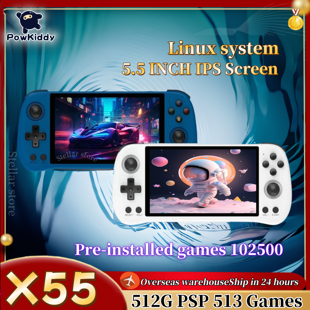 POWKIDDY X55 Retro Handheld Ga - Gaming Console X55 recensie en prijs