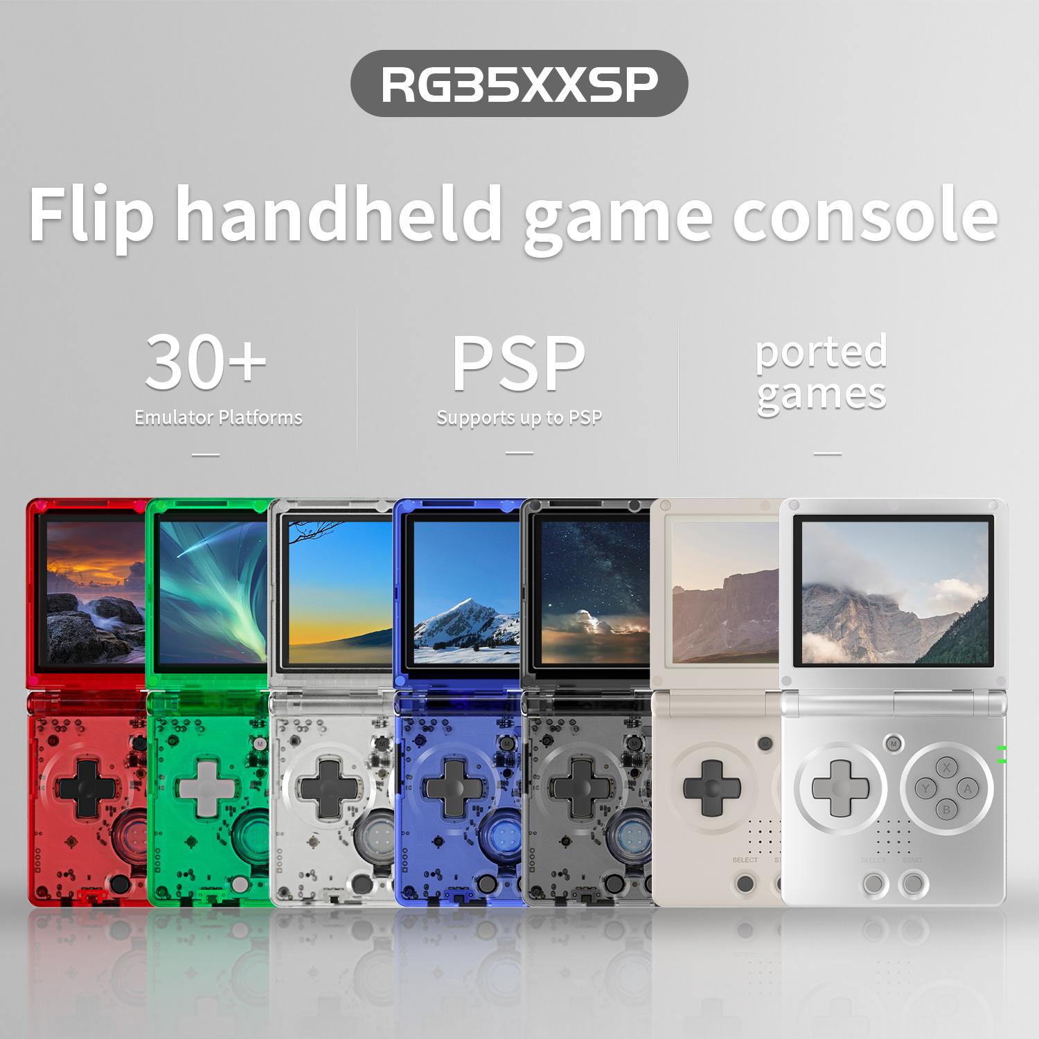 Anbernic RG35XXSP Retro Flip H - Gaming Console Linux recensie en prijs
