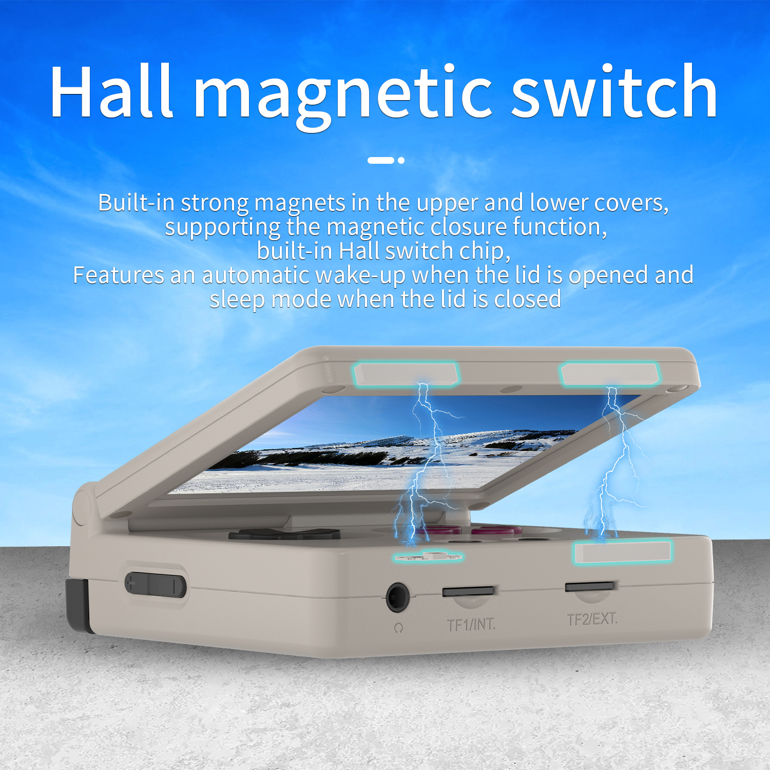 Anbernic RG35XXSP Retro Flip H - Gaming Console Linux recensie en prijs