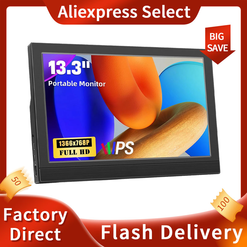 Portable Monitor 13.3Inch LED  - Gaming Console Options recensie en prijs