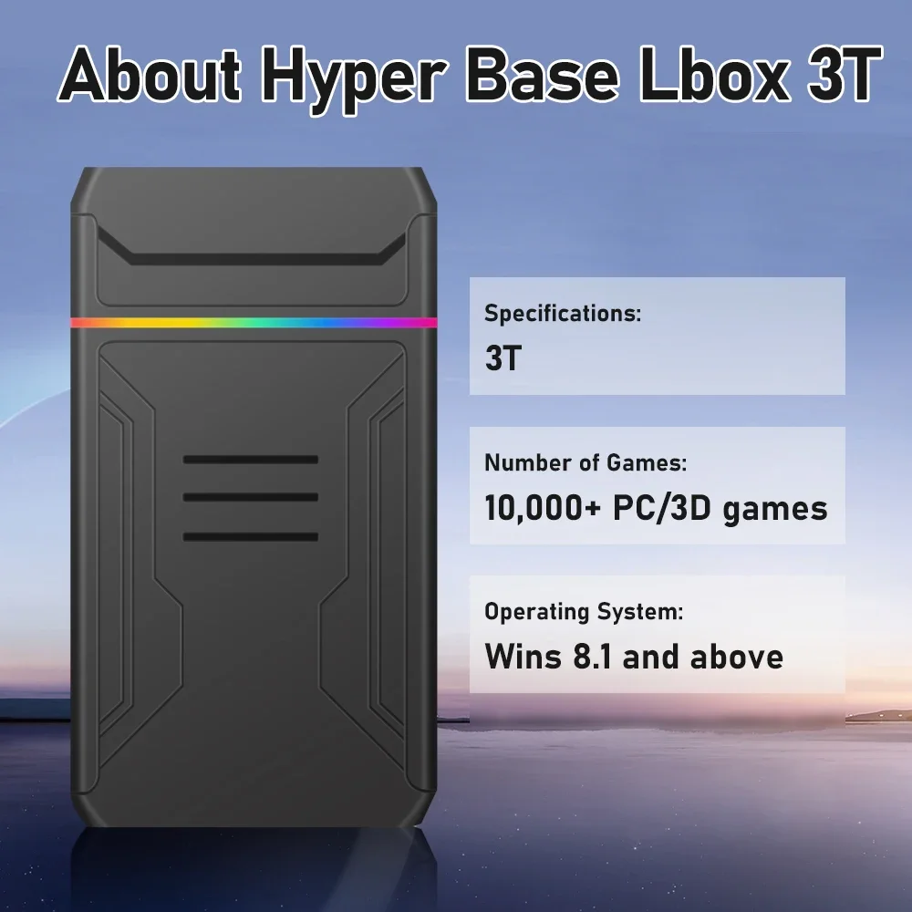 3TB Launchbox Portable Gaming  - Gaming Console Emulator recensie en prijs