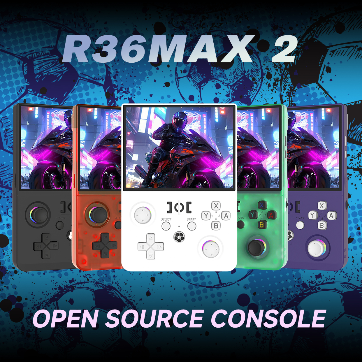 R36 Max2 Linux System Handheld - Gaming Console Linux recensie en prijs