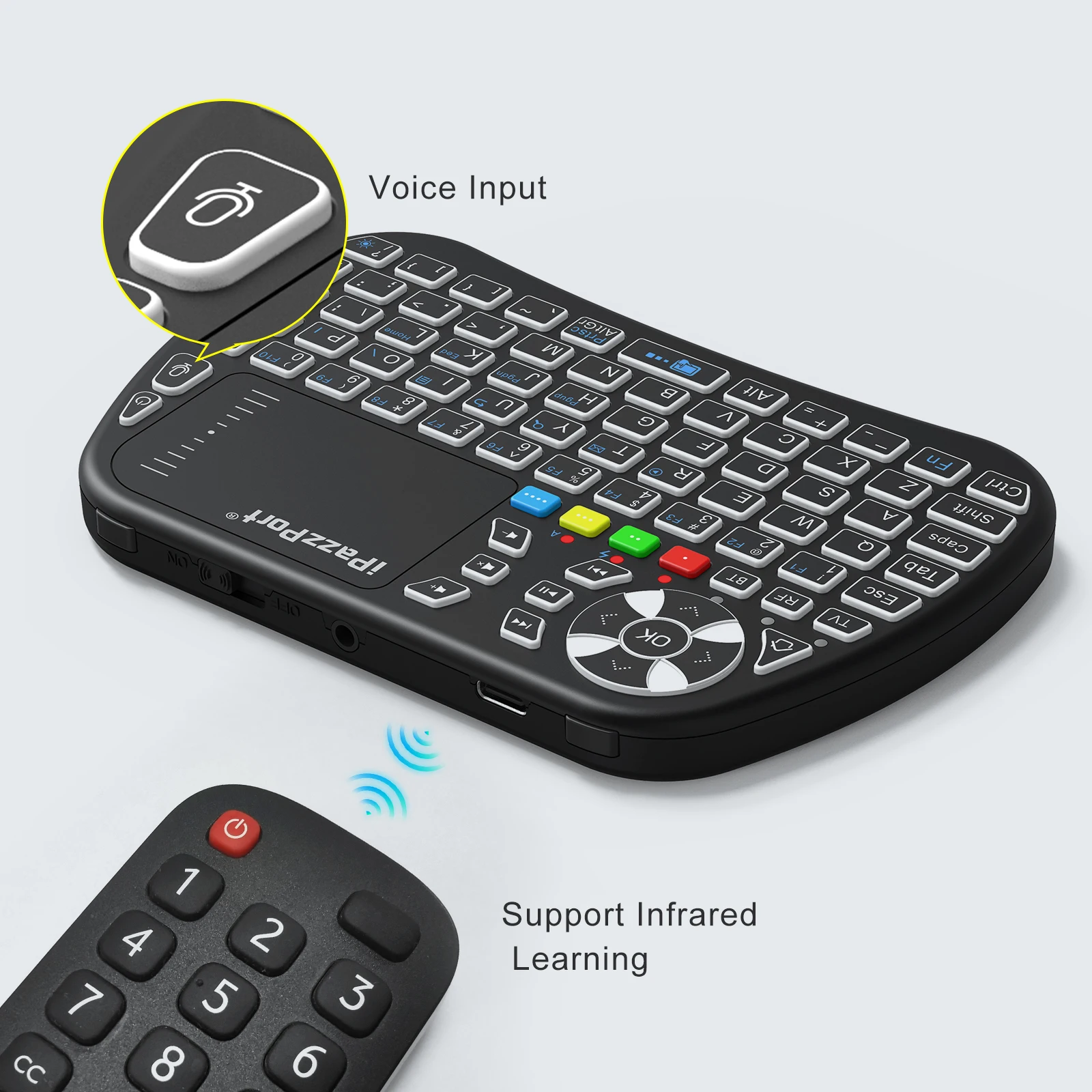 iPazzPort Bluetooth mini Keybo - Gaming Console For Smart Tv recensie en prijs