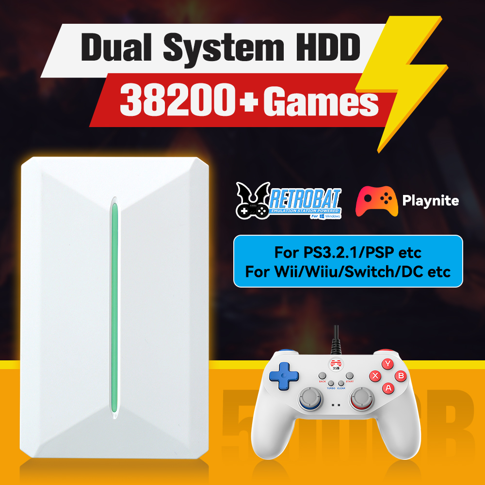Retrobat＆Playnite System HDD R - Gaming Console Emulator recensie en prijs