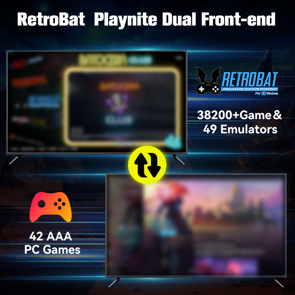 Retrobat＆Playnite System HDD R - Gaming Console Emulator recensie en prijs