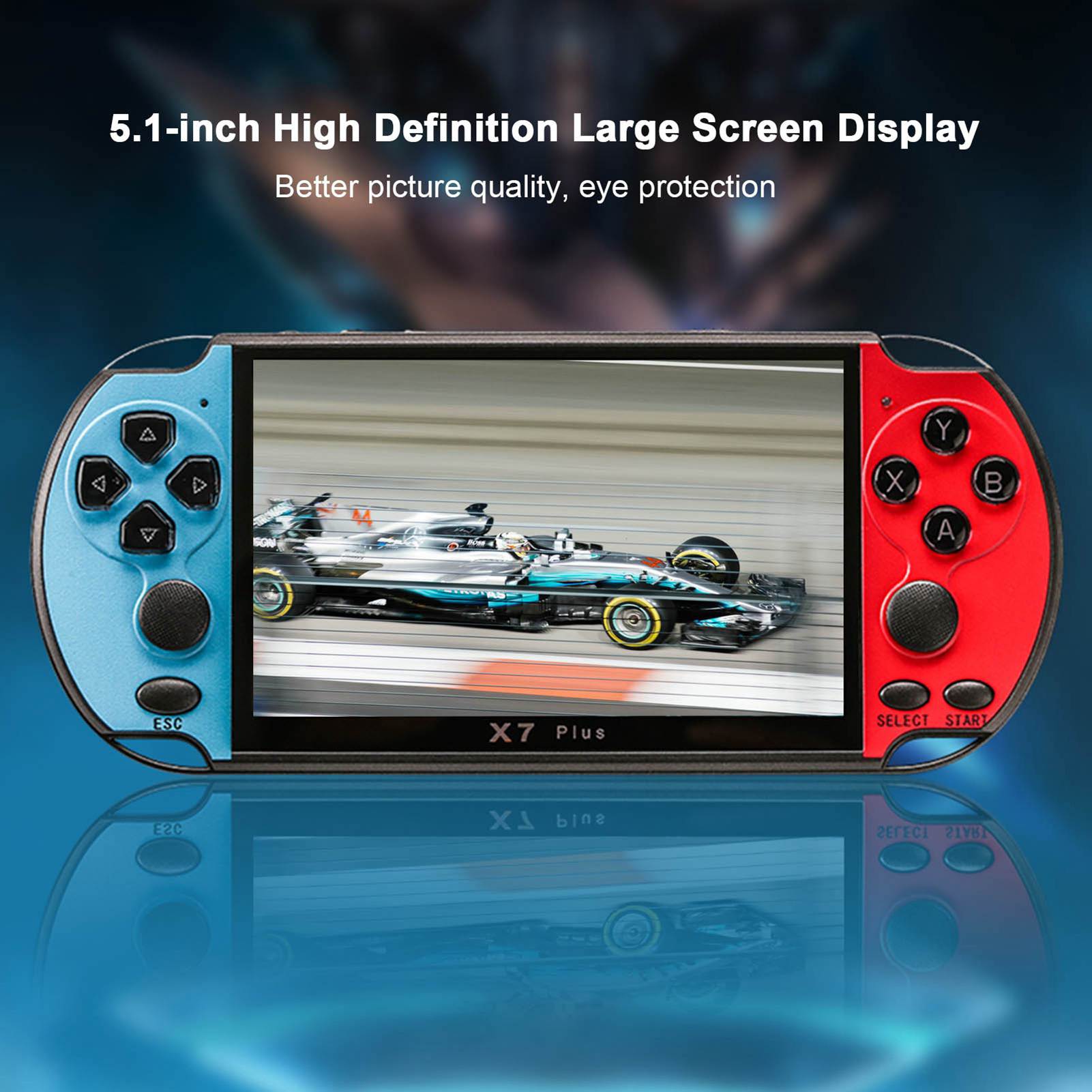 Double Rocker 5.1in Handheld G - Gaming Console X7 recensie en prijs
