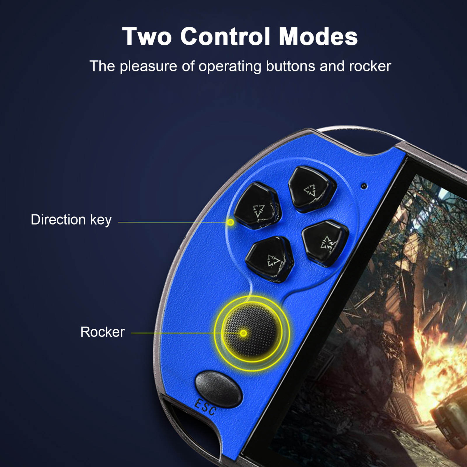 Double Rocker 5.1in Handheld G - Gaming Console X7 recensie en prijs