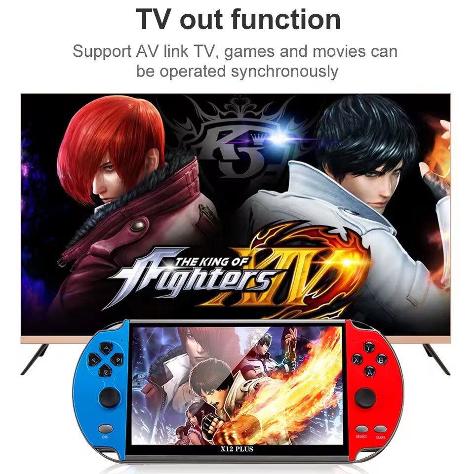 X7 X12 Plus Retro Handheld Vid - Gaming Console X7 recensie en prijs