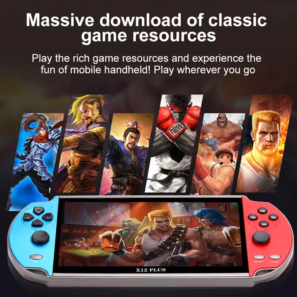 X7 X12 Plus Retro Handheld Vid - Gaming Console X7 recensie en prijs