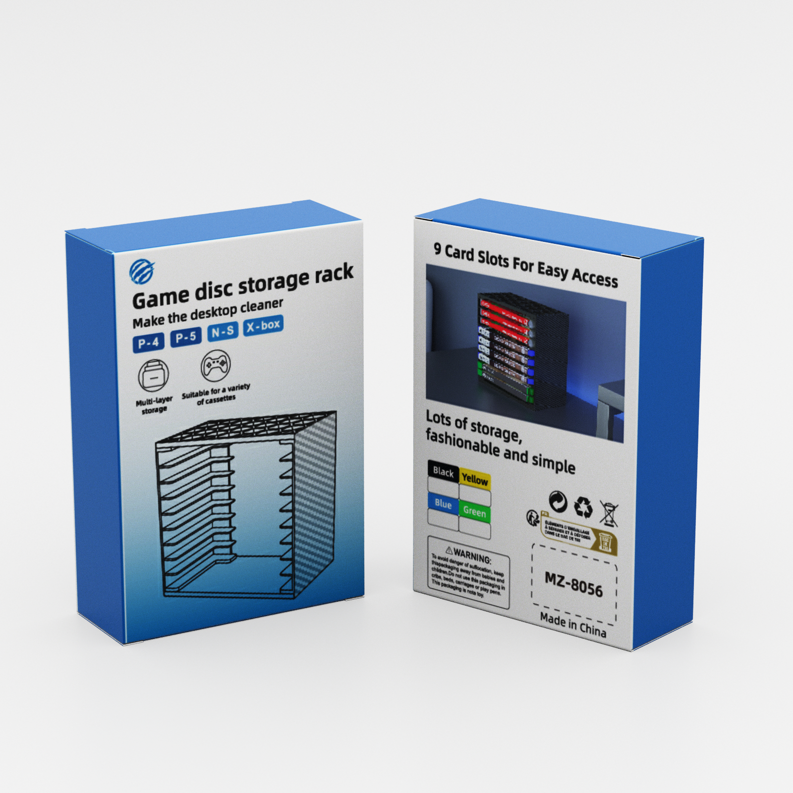 Multi-Layer Game Cassette Stor - Gaming Console Organizer recensie en prijs