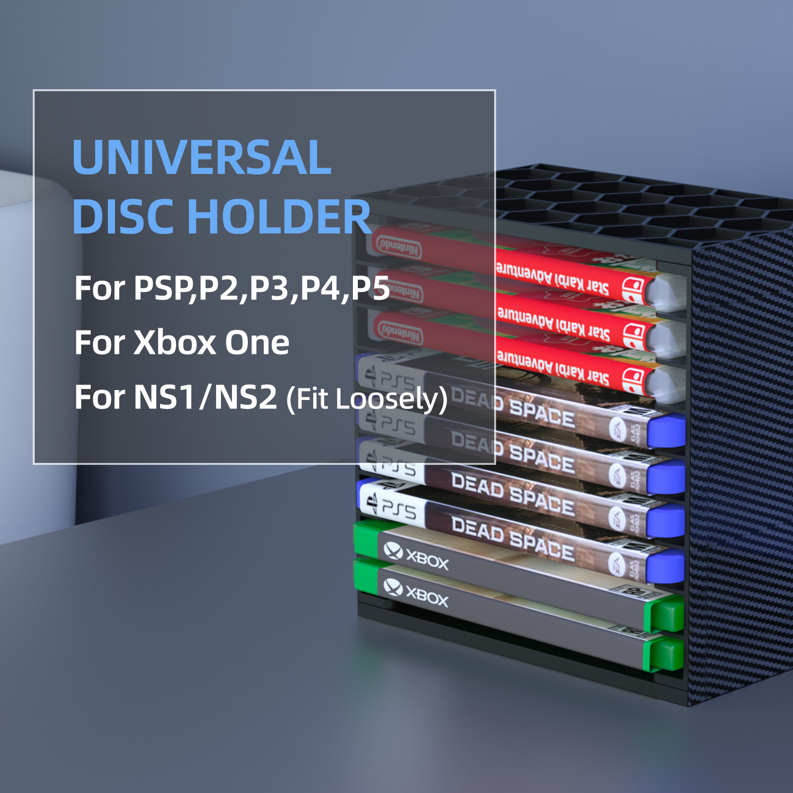 Multi-Layer Game Cassette Stor - Gaming Console Organizer recensie en prijs