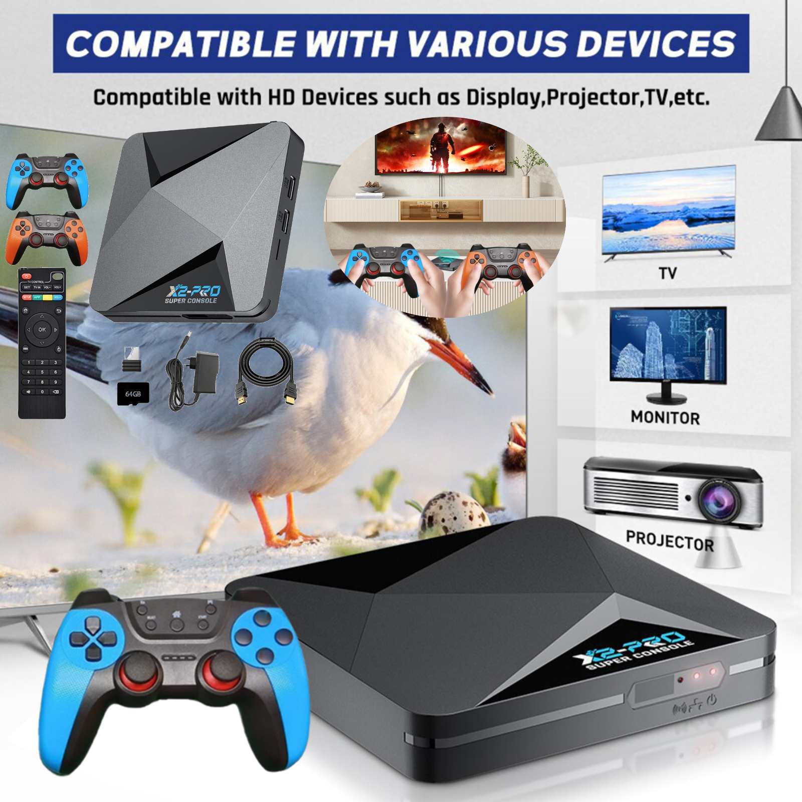 X2 PRO Retro Video Game Consol - Gaming Console X2 recensie en prijs